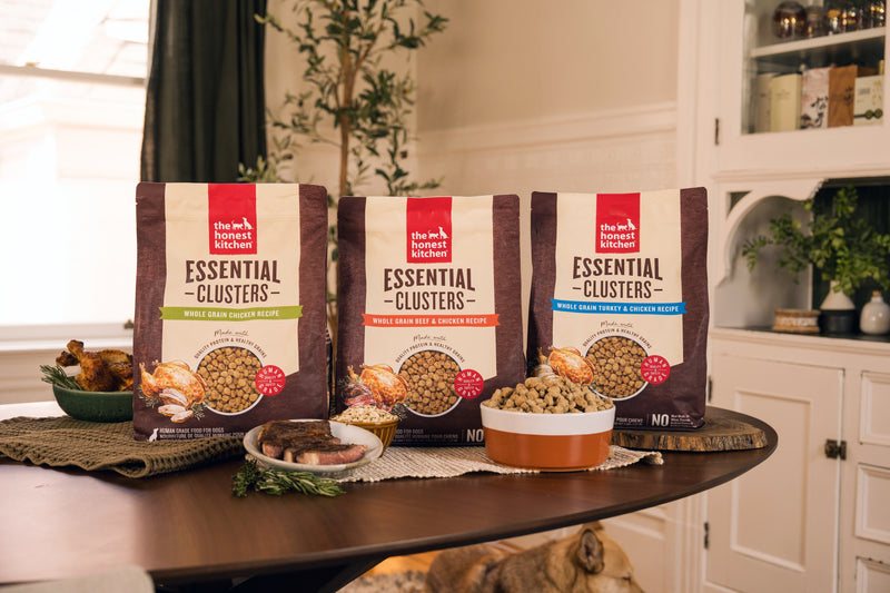 The Honest Kitchen's Essential Whole Food Clusters Beef Chicken Turkey