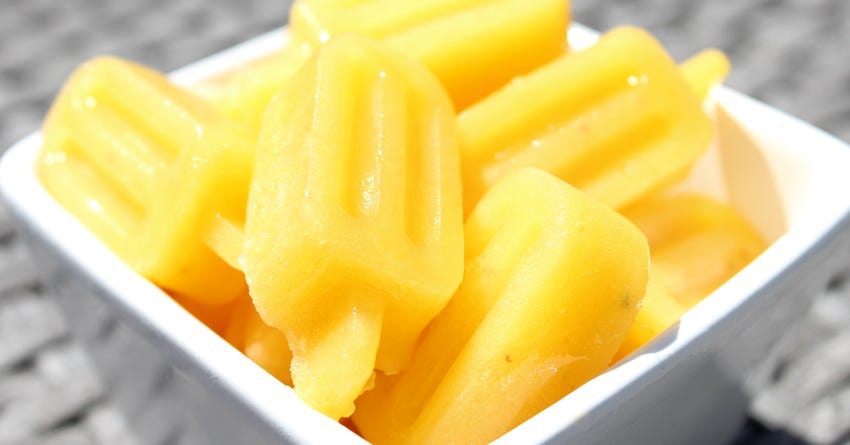 Mango Banana Frozen Dog Treats