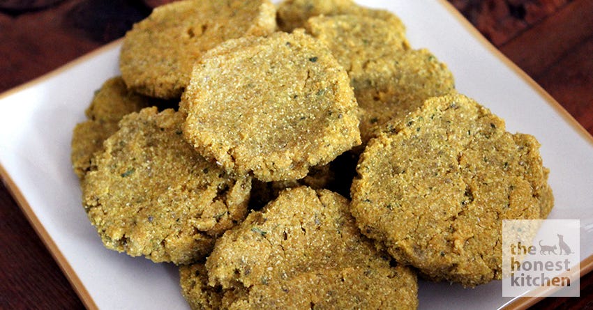 Turmeric Chickpea Dog Treats