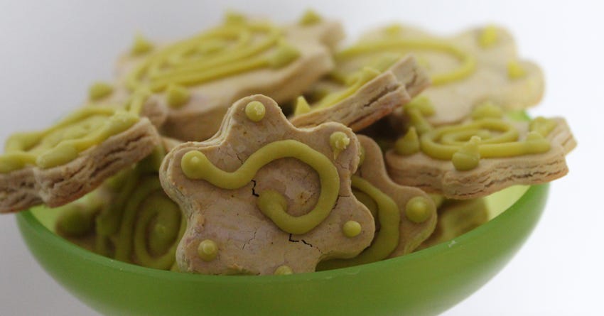 Gluten-Free Pomegranate Tapioca Dog Treats