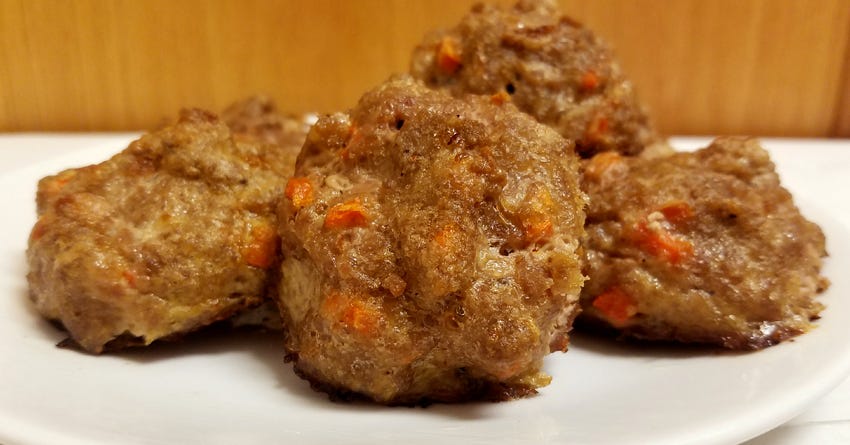 Tasty Beef and Veggie Balls