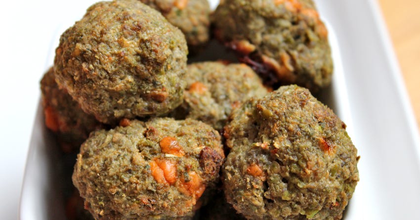 Beef Balls Recipe | Burger for Dogs