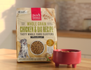 Whole Food Clusters on a counter with a bowl of food. Referral and Rewards at The Honest Kitchen.