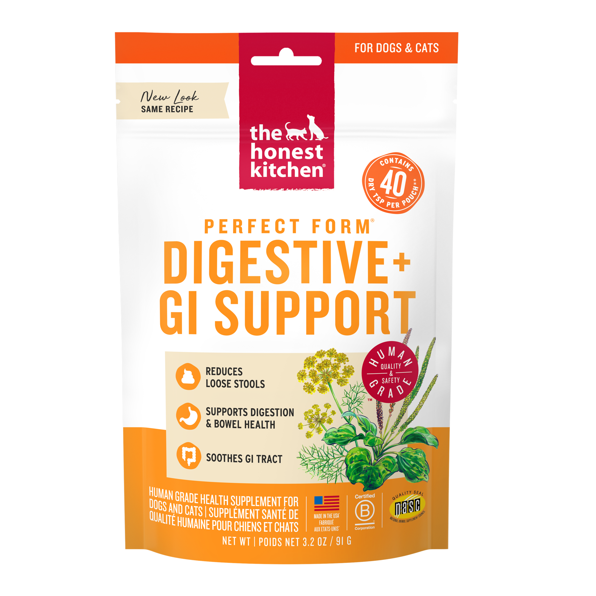 Perfect Form Herbal Digestive Supplement – The Honest Kitchen