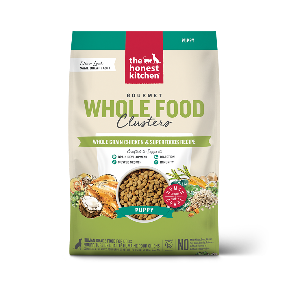 Whole Grain Chicken Whole Food Clusters for Puppies