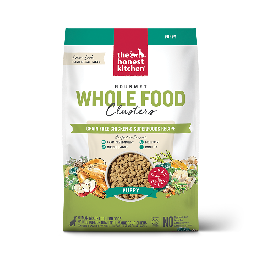 Grain Free Chicken Whole Food Clusters for Puppies