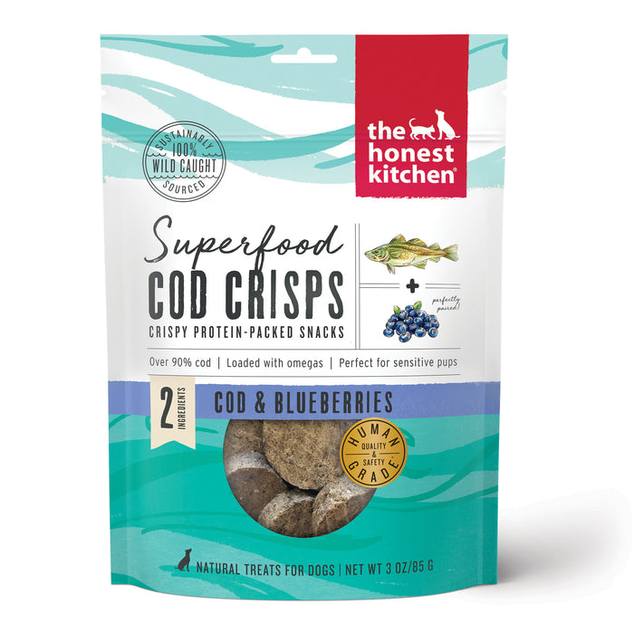 Superfood Cod Crisps - Blueberry