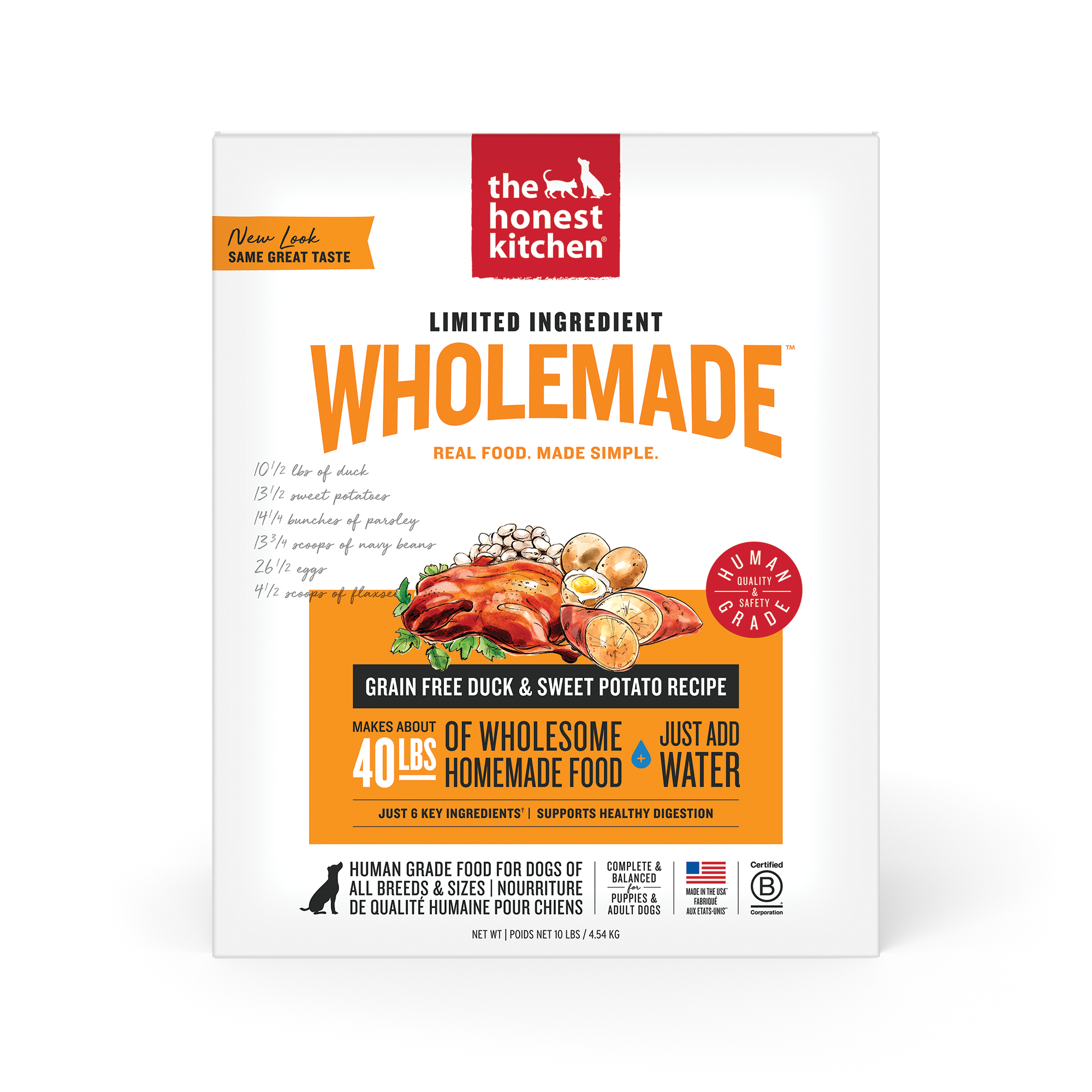 Wholemade Limited Ingredient Duck & Sweet Potato