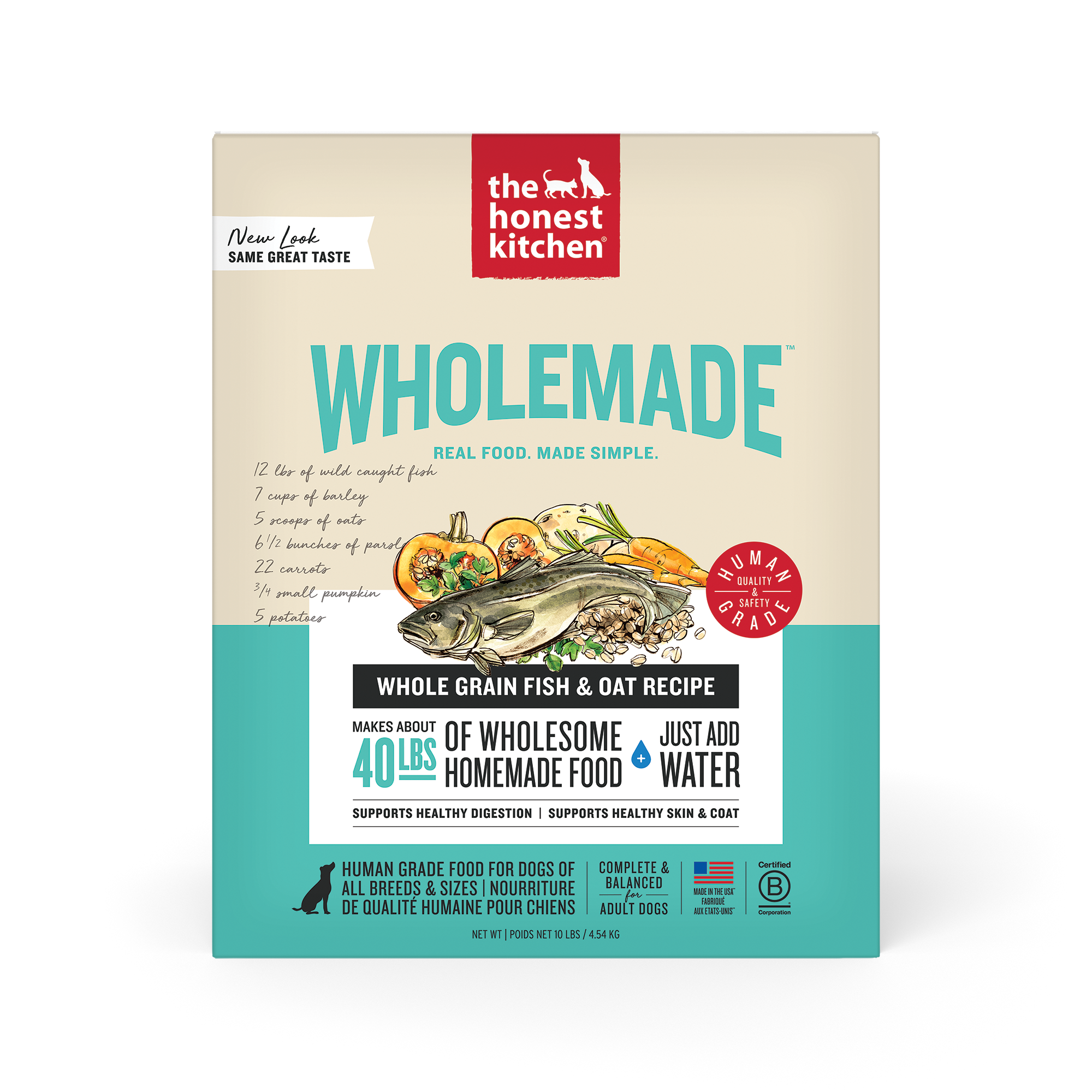 Wholemade Whole Grain Fish & Oat