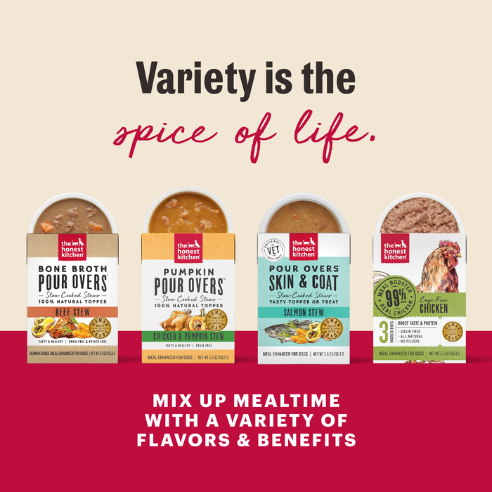 Superfood Pour Overs Dog Food Toppers from The Honest Kitchen