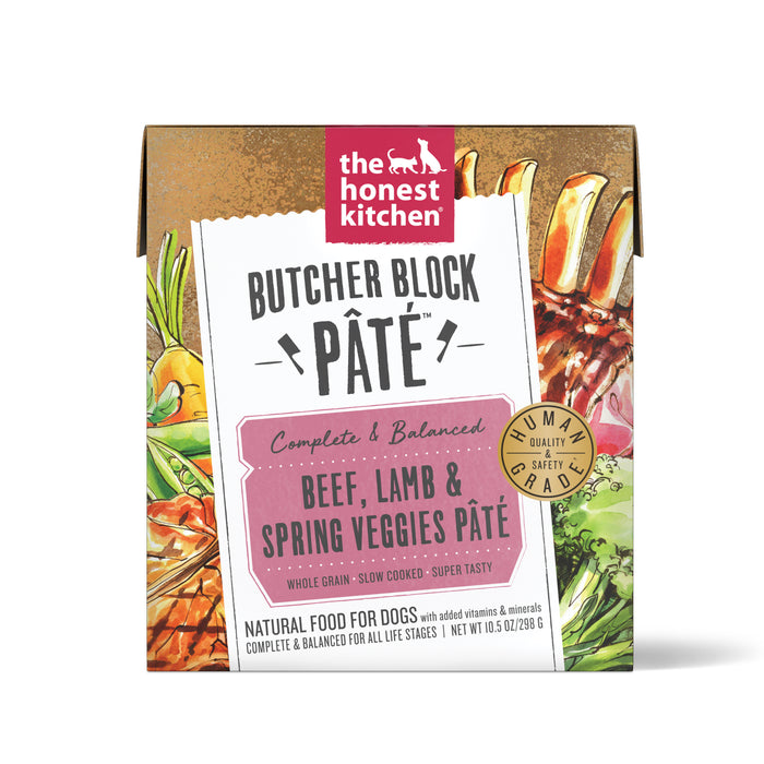 Beef & Lamb Butcher Block Pâté Human Grade Wet Dog Food