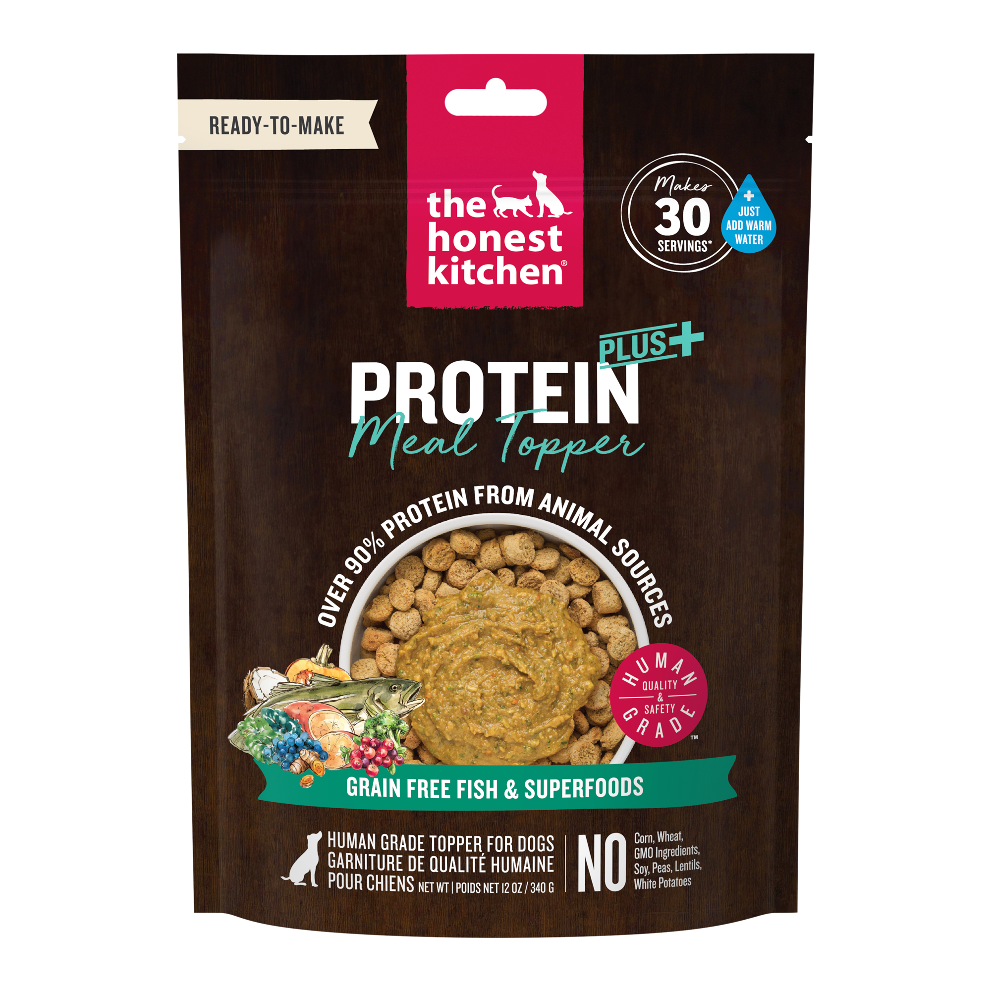 Protein Plus Grain Free Fish with Superfoods – The Honest Kitchen