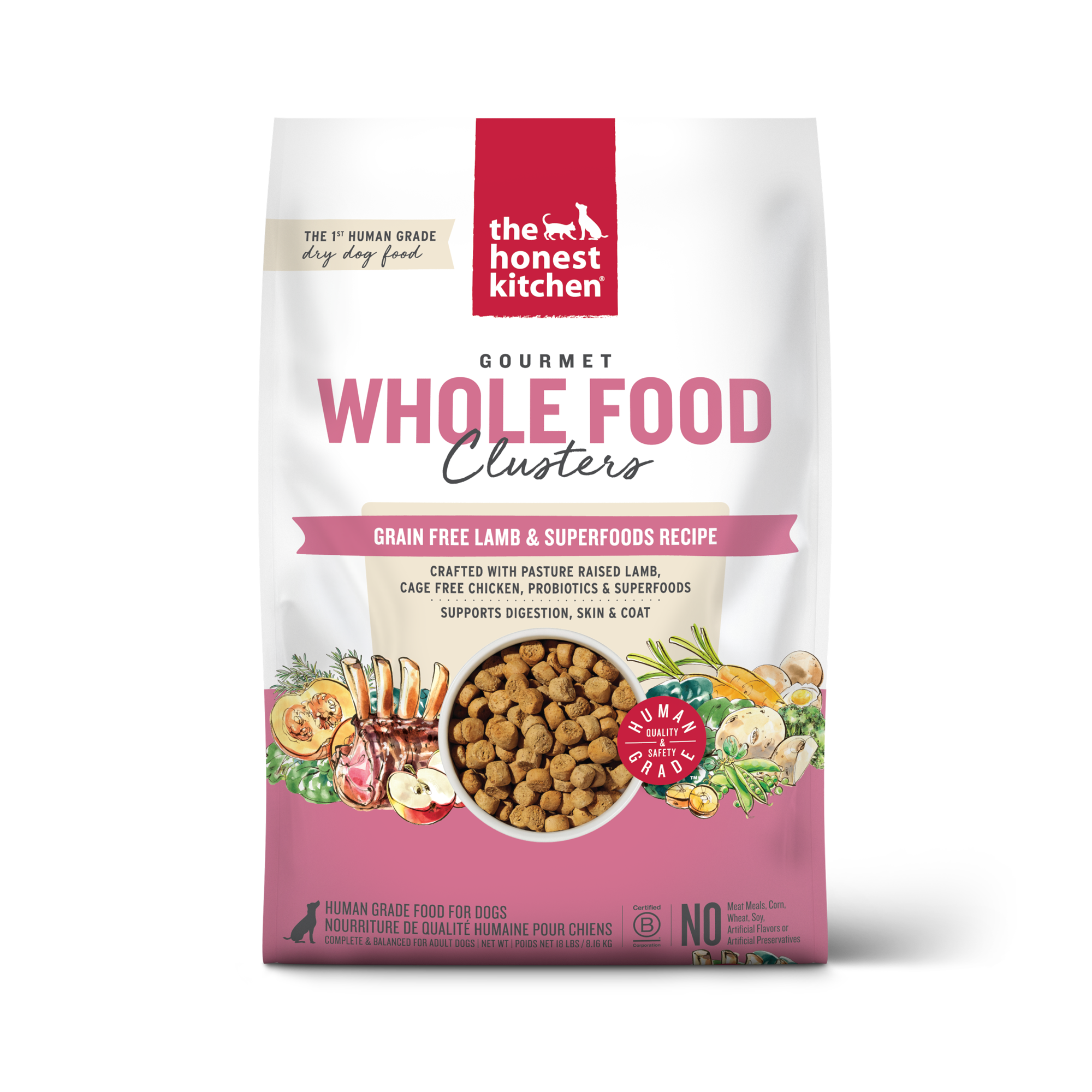 Grain Free Lamb Whole Food Clusters