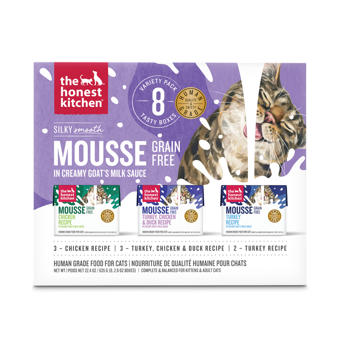 Cat Mousse in Goat's Milk Variety 8-Pack