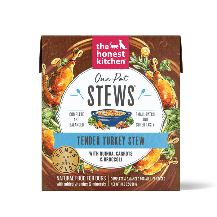 Turkey One Pot Stew Human Grade Wet Dog Food