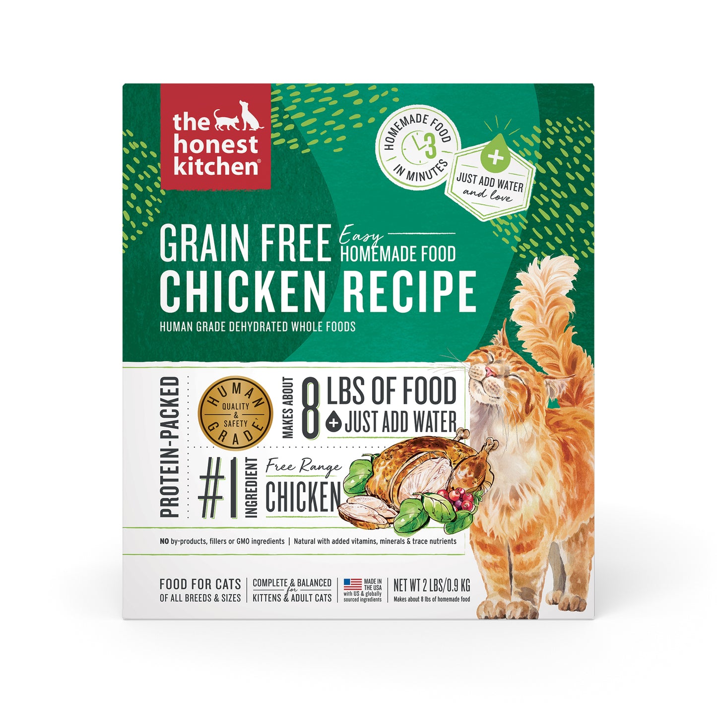 Grain Free Chicken Dehydrated Cat Food