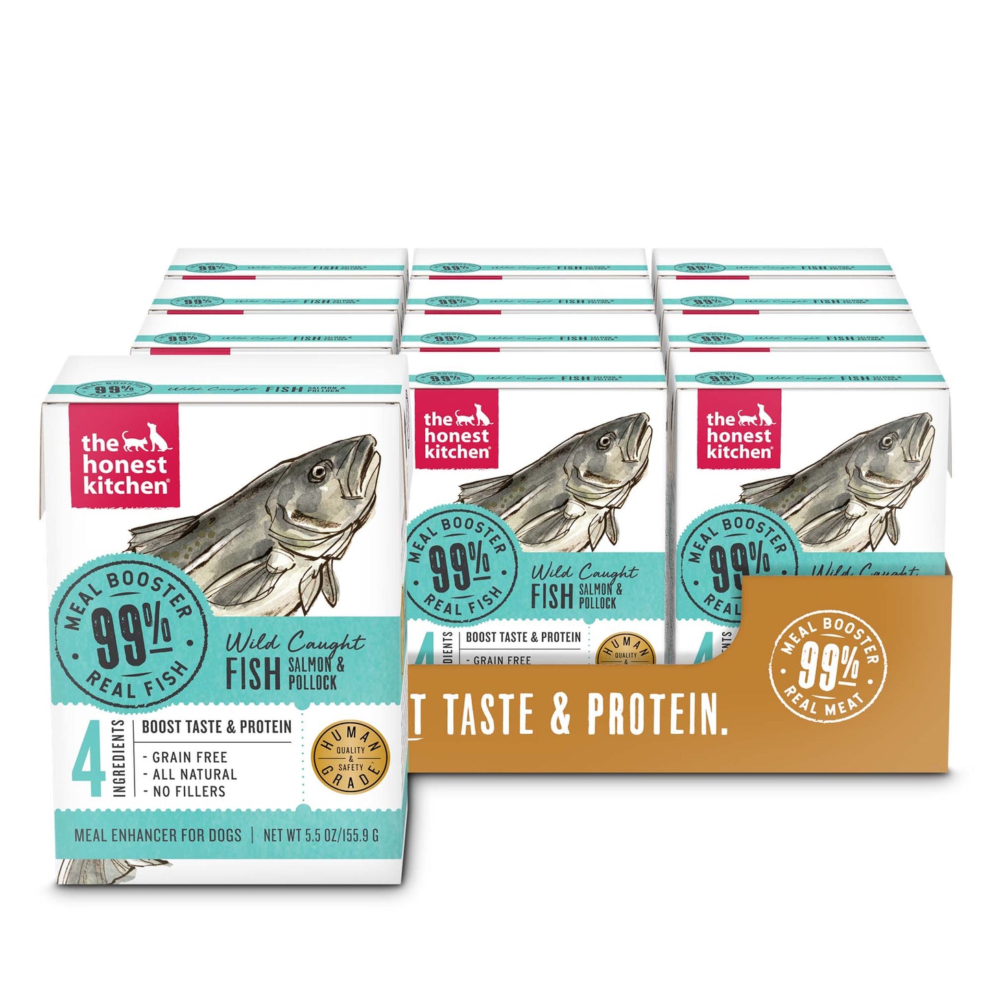 Meal Booster - 99% Salmon & Pollock (12)