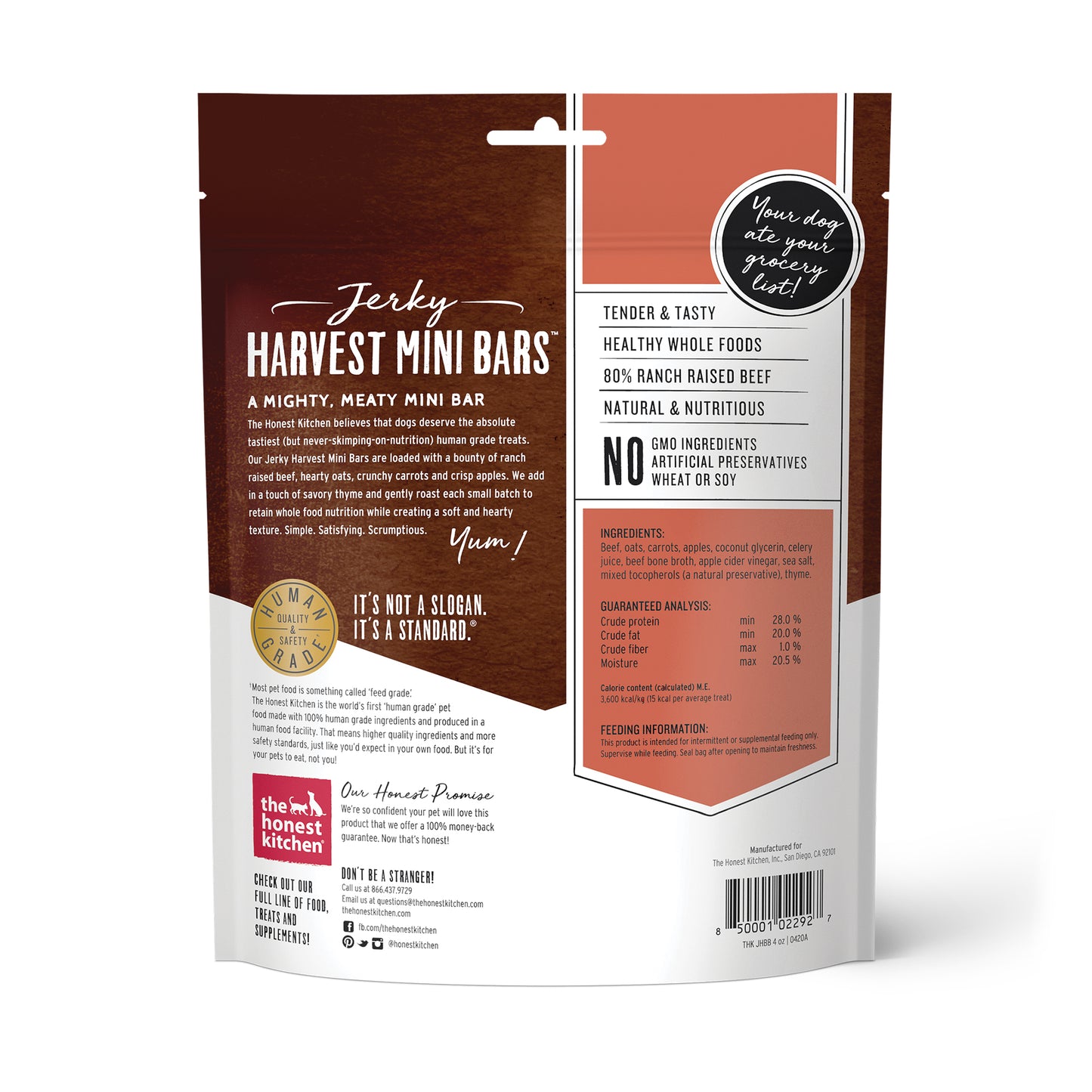 Beef Jerky Harvest Bars