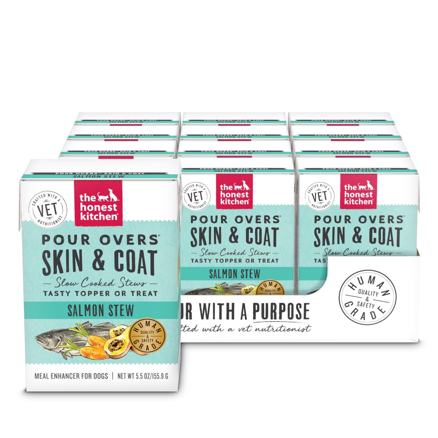 Functional Pour Overs: Skin & Coat - Salmon Stew