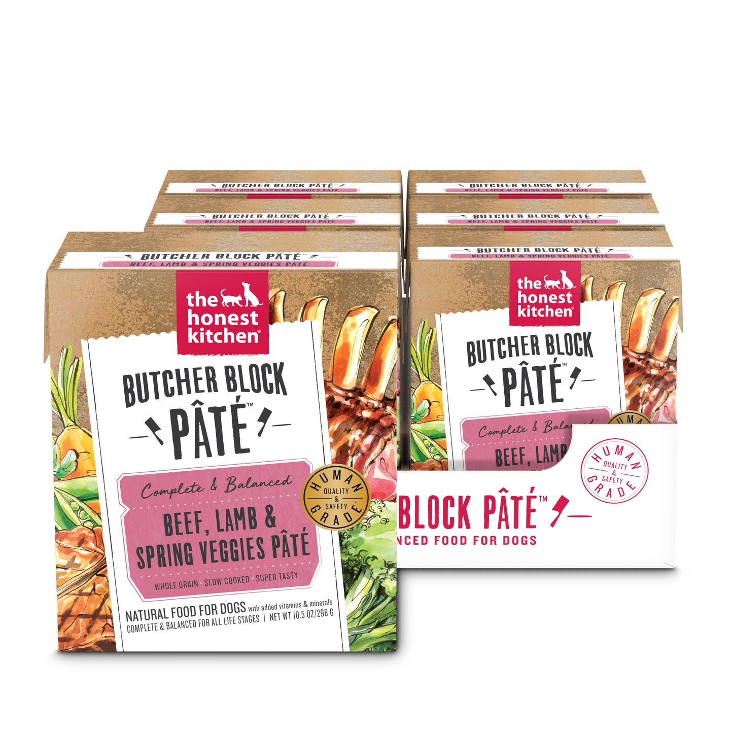 Beef, Lamb & Spring Veggies Butcher Block Pâté