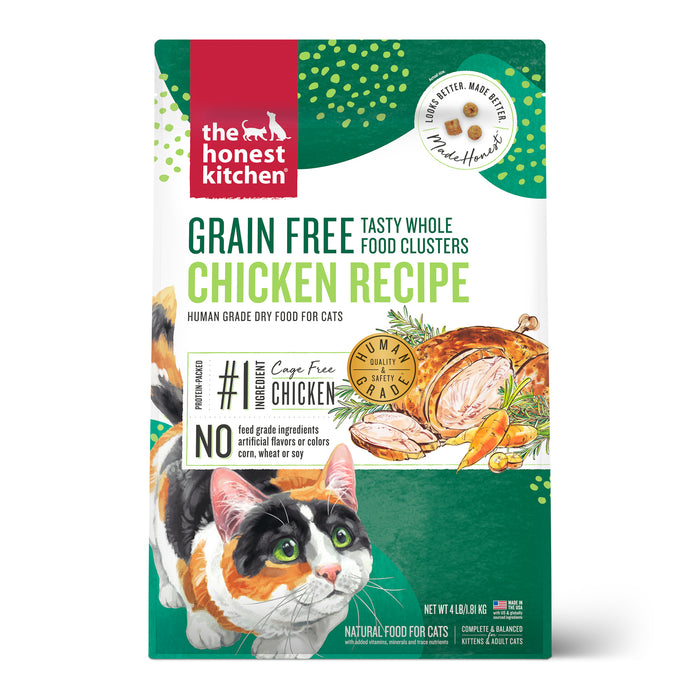 Chicken Whole Food Clusters Dry Cat Food from The Honest Kitchen