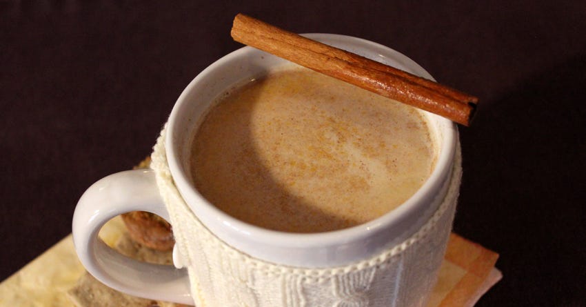 Barista-Style Coconut-Pumpkin Spice Latte for Pets