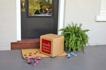 box outside the door 