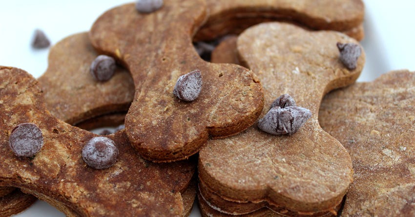Gluten-Free Carob and Molasses Dog Treats