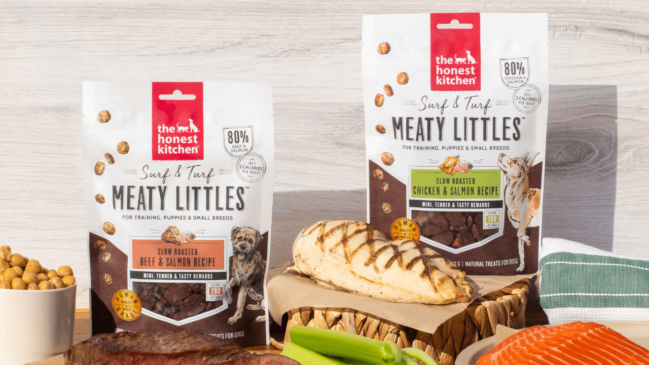 Honest Kitchen dehydrated dog food features human-grade whole foods like chicken, beef, and fruits & vegetables for a healthy and delicious meal. Shop adult dog food, treats, and toppers from The Honest Kitchen .