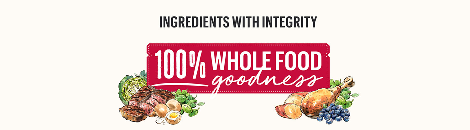 Ingredients with Integrity | 100% Whole Food Goodness