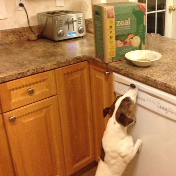 I can smell it!