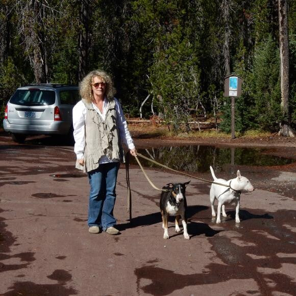 Walk'n Mom to keep her fit.