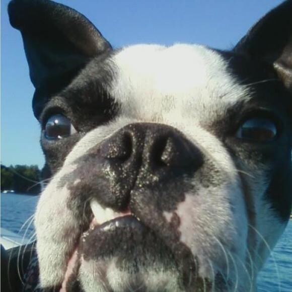 Ivey enjoying a day on the lake.
