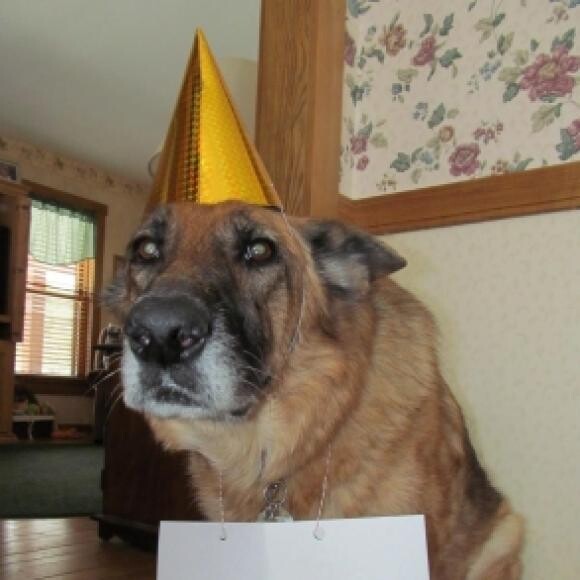 Celebrating her 9th birthday