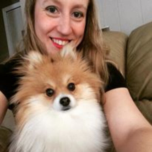 Me and Rocky! Look how handsome he is! Thank you honest kitchen for the food that has helped him thrive. :D
