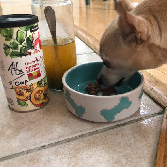 She seems to be LOVING the concoction!