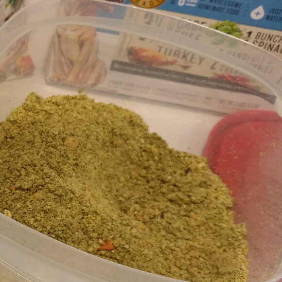 Dehydrated grain free turkey