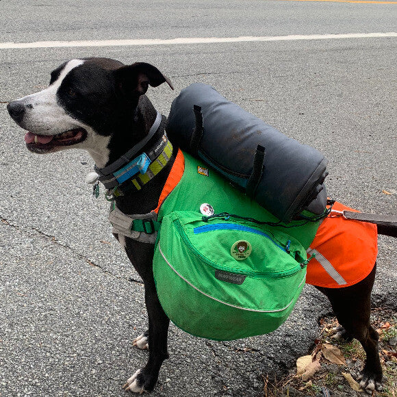 She carries her own stuff