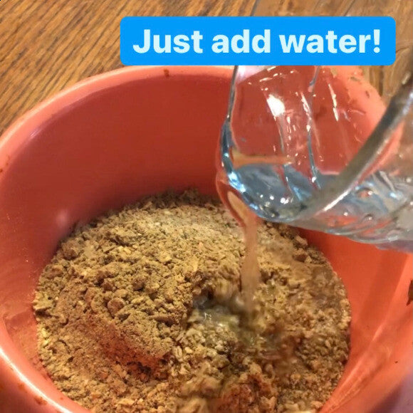 Just add water. It�s so convenient!
