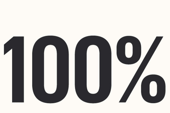 100%
