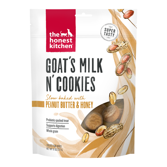 Peanut Butter & Honey Goat's Milk N' Cookies
