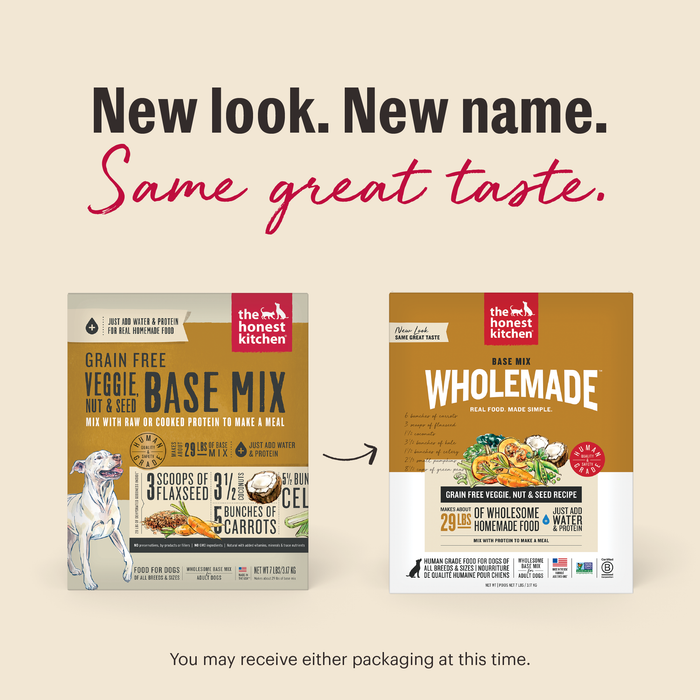 Wholemade Grain Free Veggie, Nut & Seed Base Mix