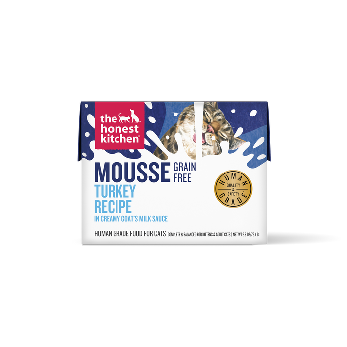 Cat Grain Free Turkey Mousse in Goat's Milk