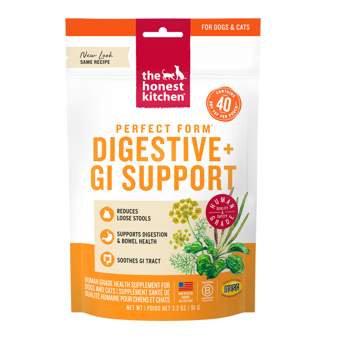 The Honest Kitchen's Perfect Form Digestive + GI Support for Dogs and Cats