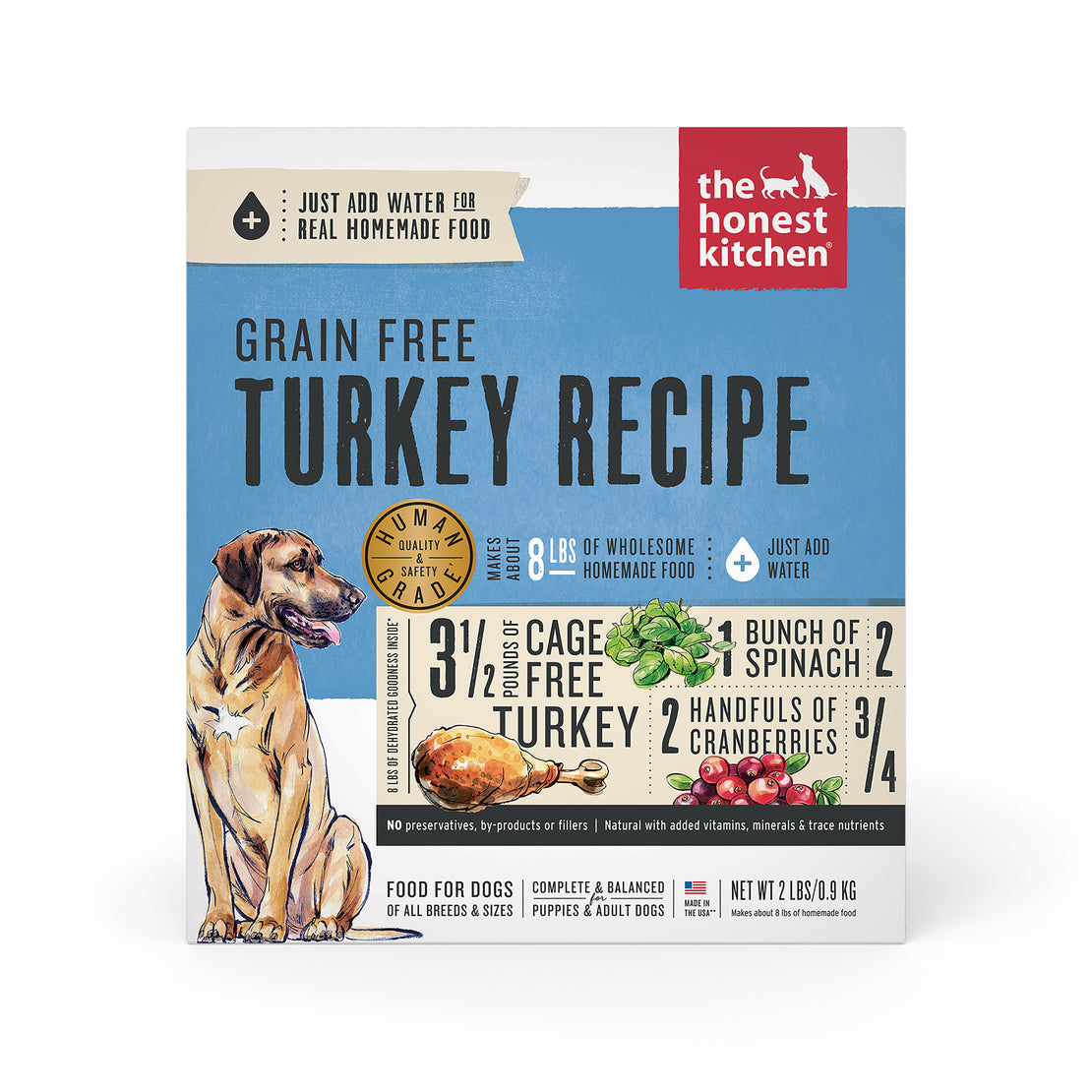 Dehydrated Grain Free Turkey