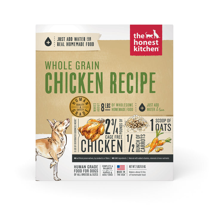 Dehydrated Whole Grain Chicken