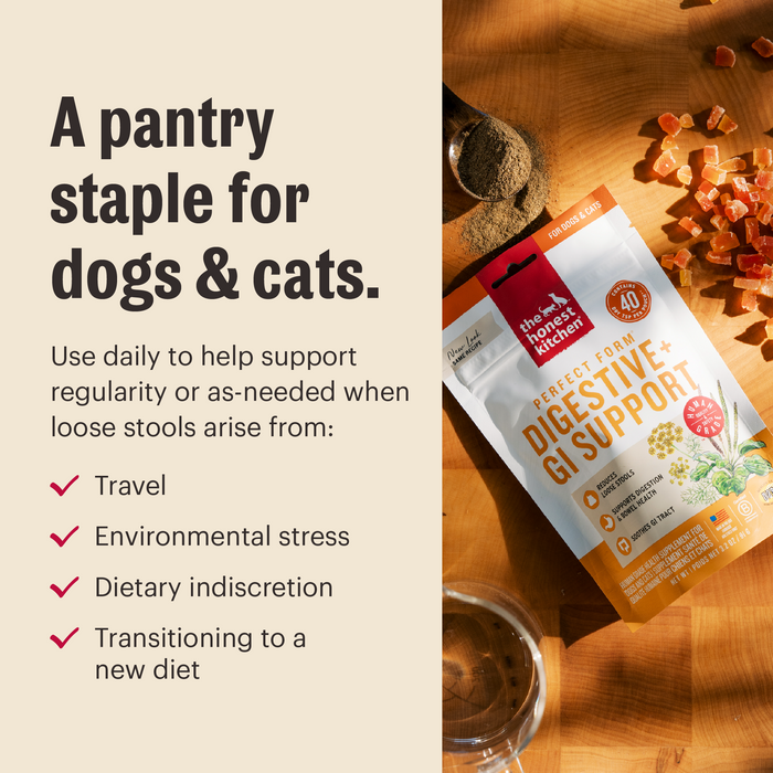 Perfect Form Herbal Digestive Supplement for Dogs and Cats