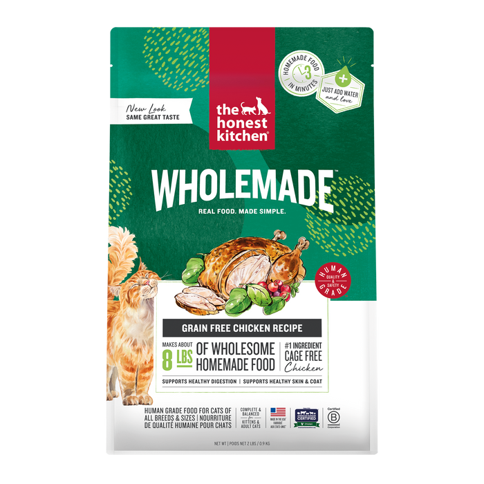 The Honest Kitchen's Wholemade Grain Free Dehydrated Cat Food 