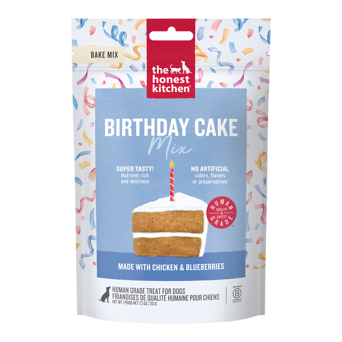 The Honest Kitchen's Human Grade Birthday Cake Mix for Dogs