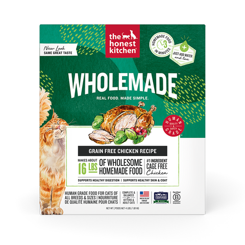 Grain Free Chicken Dehydrated Cat Food – The Honest Kitchen